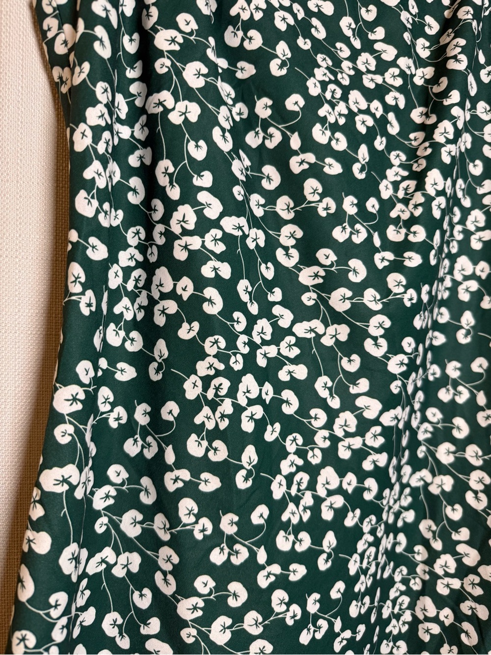 Princess Polly Jade Basin Green and White Floral Mini Dress Size 6 - Picture 7 of 11